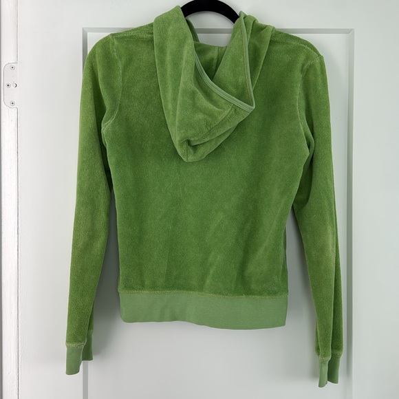 Authentic Juicy Couture Lime Green Terry Cloth Jacket
Size L - Picture 3 of 3